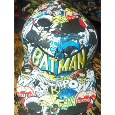 NEW DC Comics Vintage Batman All Over s Snap Back Hat Snapback Adjustable Cap  eb-40902672